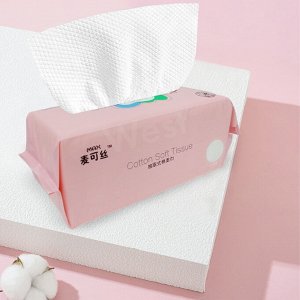 Хлопковые салфетки Cotton Soft Tissue / 1 уп. 80 шт. 200 x 200 мм