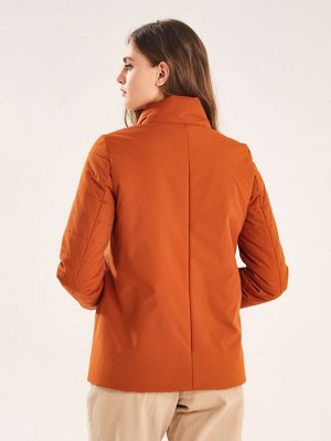 Куртка женская терракот