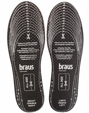 Стельки БЕЗРАЗМЕРНЫЕ Braus 8820