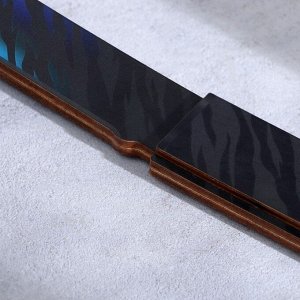Сувенир деревянный "Нож танто" полосы