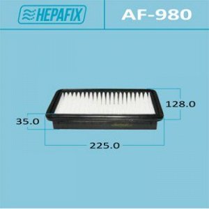 Воздушный фильтр A-980 "Hepafix" (1/40)