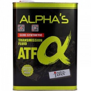 Жидкость для АКПП ALPHA'S ATF, полусинтетика 4л