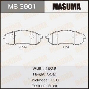 Колодки дисковые MASUMA L200/ K74T