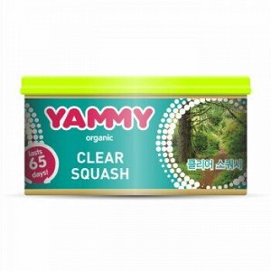 Ароматизатор с растит. наполнителем "Yammy", Органик, баночка "Clear Squash" 42 гр.