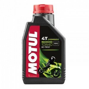 Масло четырехтактное MOTUL 5000 4T 10W40 минеральное 1л