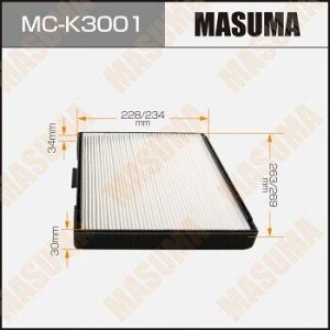 Салонный фильтр MASUMA HYUNDAI/ ELANTRA/ V1600, V1800, V2000 00-08