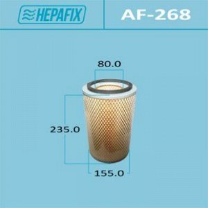Воздушный фильтр A-268 "Hepafix" (1/18)