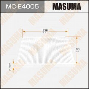 Салонный фильтр MASUMA (1/40) FORD/ FIESTA/ V1200, V1400, V1600 08-