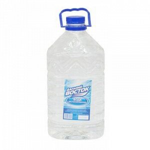 Вода дистиллированная Дальний Восток, ГОСТ 6709-72, 5л