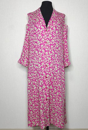 Платье Bazalini 4635 бежево-розовый
