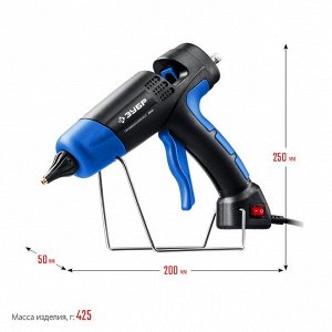 Зубр Пистолет термоклеевой электрический