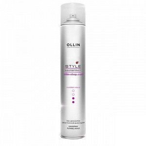 OLLIN Professional Лак для волос эластичной фиксации 450 мл Ollin Style