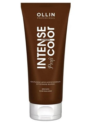 Бальзам для волос оттеночный для коричневых оттенков волос Ollin Intense Profi Color 200 мл Оллин