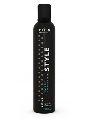 Оллин Мусс для укладки волос средней фиксации, 250 мл, OLLIN Style