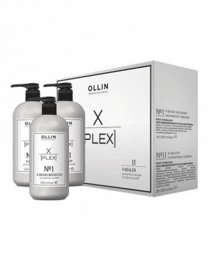 Оллин, Набор для волос Ollin X-plex (№1 Активатор связей, 1*250мл; №2 Усилитель связей, 2*250мл)
