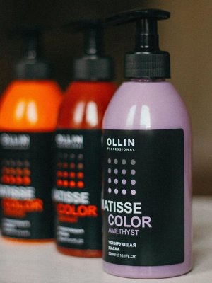 OLLIN Professional Оллин Маска тонирующая для волос Рубин Ollin Matisse color 300 мл