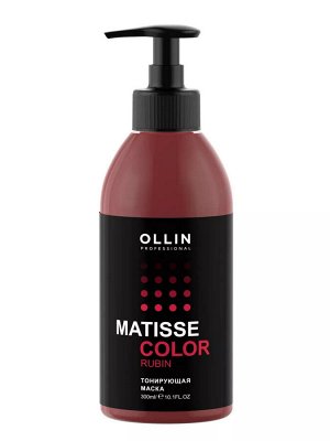 OLLIN Professional Оллин Маска тонирующая для волос Рубин Ollin Matisse color 300 мл