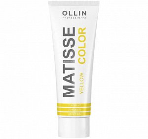 Ollin Пигмент прямого действия для волос гель краска для окрашивания Жёлтый Ollin Matisse color 100 мл