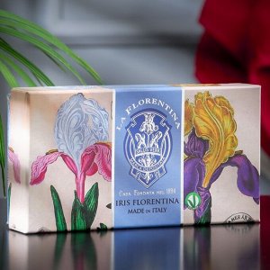 Подарочный набор мыла La Florentina, "Флорентийский ирис", 2 шт. 115 г