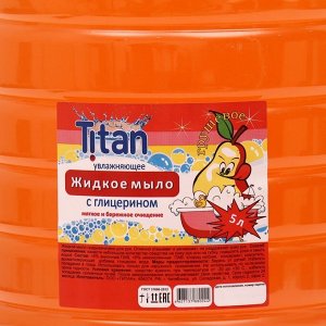 Мыло жидкое TITAN "Грушевое", 5 л