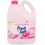 LION &quot;Essence Fresh &amp; Soft&quot; Кондиционер для белья 3600мл &quot;Pink Elegance&quot; (Lovely Kiss) Таиланд