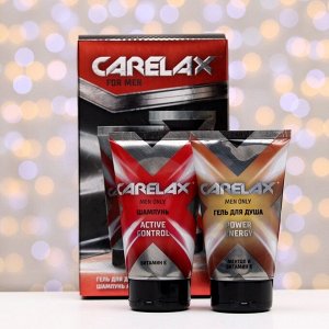 Подарочный набор Carelax: гель для душа, 150 мл+шампунь для волос, 150 мл