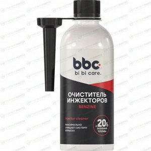 Очиститель инжекторов BiBiCare Injector Cleaner Benzin, присадка в бензин, предотвращает коррозию, снижает расход топлива, бутылка с насадкой 280мл, арт. 4501