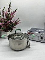 Кастрюля из нержавеющей стали с крышкой FESSLE диаметр 18 см (2,7 л)