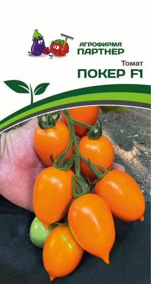 Томат Покер F1 / Гибриды томата с желто-оранжевыми плодами