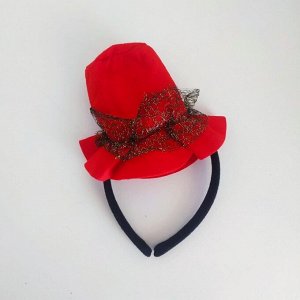 Ободок карнавальный "шляпка", новый