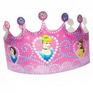 Корона картонная "Princess" (Принцессы Диснея), новая