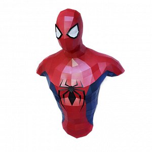 3D Фигура Человек-паук / Spider-Man, полигональная фигура, набор для творчества, украшение интерьера