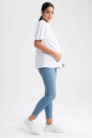 Длинные брюки скинни для беременных