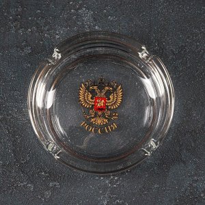 Набор «Герб России», 6 стопок 50 мл, 2 кружки 500 мл, пепельница