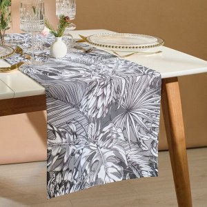 Дорожка Этель Palm leaves 40х149 см, 100% хлопок, саржа 190 г/м²