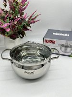 Кастрюля из нержавеющей стали с крышкой FESSLE 1,9л