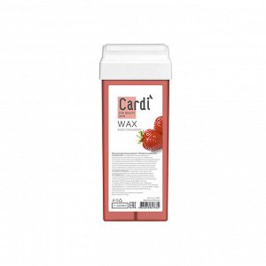 Воск для депиляции Cardi (аромат: "Сладкая клубника"), 100 мл  №2844