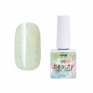 Цветная база для гель лака с поталью каучуковая beautyTINT (potal), 10 мл №7298 RuNail