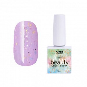 Цветная база для гель лака с поталью каучуковая beautyTINT (potal), 10 мл №7292 RuNail