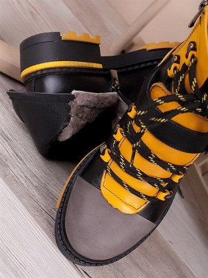 Ботинки зимние женские оптом/ Удобные теплые ботинки для подростков (202-3)