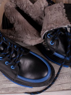 Ботинки зимние женские оптом/ Удобные теплые ботинки для подростков (201-2)