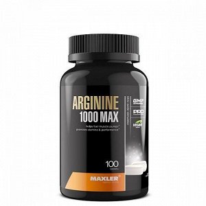 Аргинин MAXLER Arginine 1000 - 100 таб