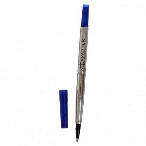 Стержень д/ручки-роллера Parker Cartridge Quink, синий, тонкий 0.5мм, 1950322