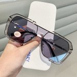 Женские солнцезащитные очки &quot;Авиаторы&quot;, цвет серый