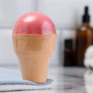 Шипучая бомбочка "Клубничное мороженое" Добропаровъ 200 гр