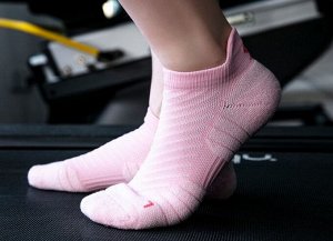 Спортивные компрессионные носки MUSCLE SWING MSW801 (35-39, Розовый)