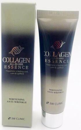 3W Коллагеновая эссенция Collagen All-In-One Essence Whitening Anti-Wrinkle 60мл., 80шт., Арт-21046