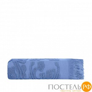 Полотенце Arya С Бахромой 30X50 Isabel Soft Голубой