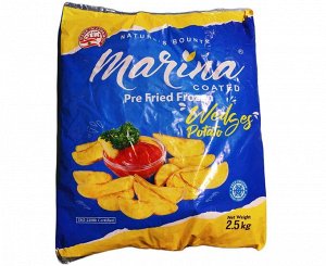 Картофель дольки с паприкой (со специями) 2,5 кг, Marina
