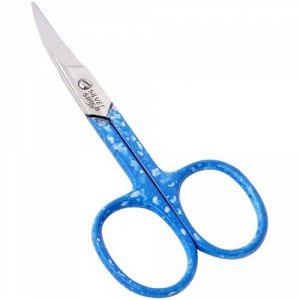 Ножницы для ногтей НСС-2 BLUE, голубые ручки Silver Star